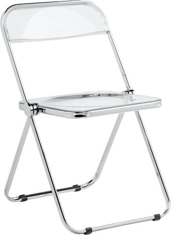 Стул Woodville Fold складной 15377 (clear)