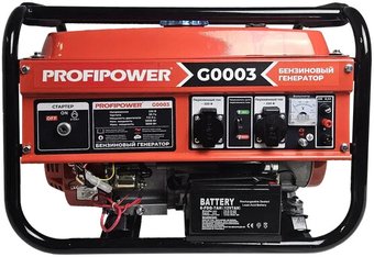 Бензиновый генератор Profipower БГ-4000Э