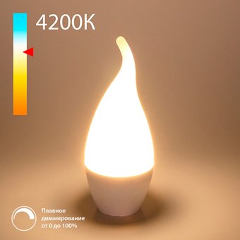 Светодиодная лампочка Elektrostandard Dimmable 7W 4200K E14 (CW35) BLE1450