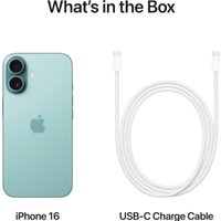 Смартфон Apple iPhone 16 512GB (бирюзовый)