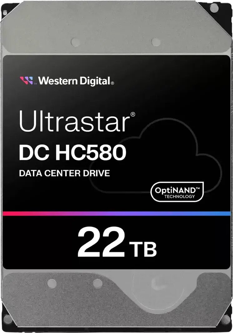 

Жесткий диск WD Ultrastar DC HC580 22TB WUH722422ALE604