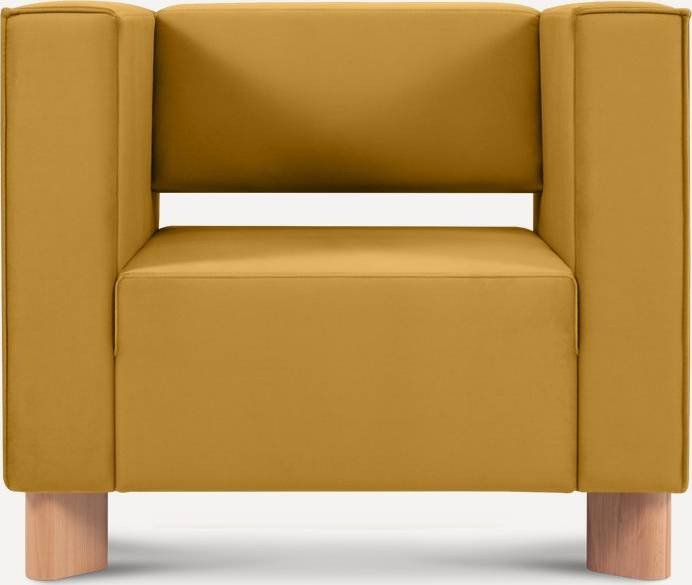 

Интерьерное кресло Divan Гермис 245677 (Velvet Yellow)