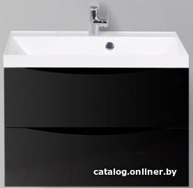 BelBagno Тумба под умывальник Marino-700-2C-SO-NL-P (nero laccato lucido)
