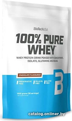 Протеин комплексный BioTech USA 100% Pure Whey (бисквит, 1000 г)