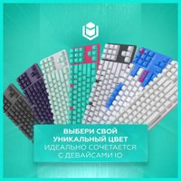 Клавиатура IO by Red Square Typex v2 g3ms Sapphire (розовое золото)