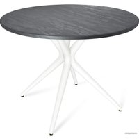 Кухонный стол Sheffilton SHT-TU30/TT 90 (белый/каменный уголь)