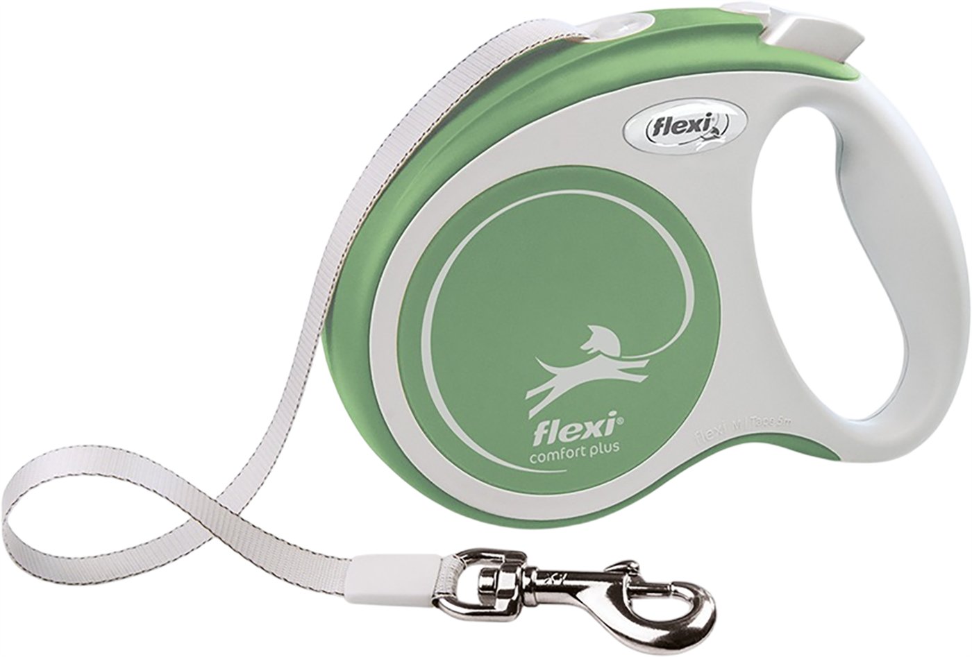 Поводок-рулетка Flexi Comfort Plus Tape (XS, 3м, Light Green)