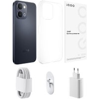 Телефон iQOO Z11x 12GB/256GB международная версия (титановый черный)