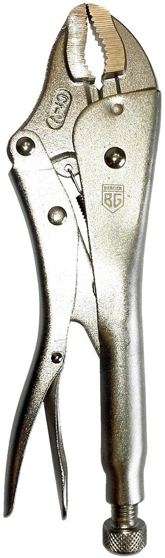 

Клещи зажимные Berger С фиксатором 250мм BG1160