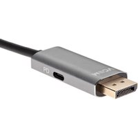 Адаптер VCOM CU480MCPD-1.8M USB Type-A - DisplayPort (1.8 м, черный) в Могилеве