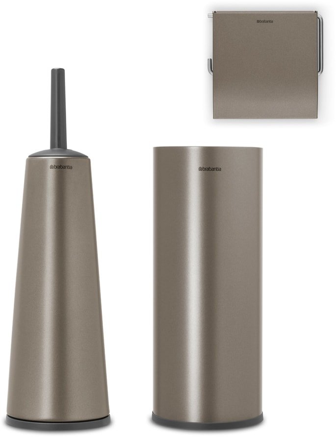 

Набор для туалета Brabantia ReNew 280641 (платиновый)