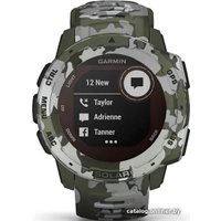 Умные часы Garmin Instinct Solar Camo Edition (лишайник)