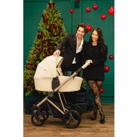 Универсальная коляска BEBETTO Pelpasso 2в1 Pro (04 Kaszmir/светло-бежевая кожа)