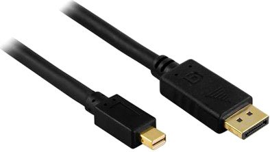 

Кабель KS-IS KS-591 DisplayPort - miniDisplayPort (1.8 м, черный)