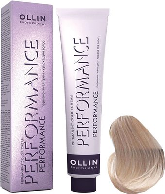 Крем-краска для волос Ollin Professional Performance 11/31 специальный блондин золотисто-пепельный