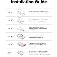 Защитное стекло Ringke Easy Slide 2шт для iPhone 17 Pro Max