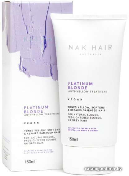 Маска NAK Platinum Blonde Treatment 60 Second Repair 150 мл
