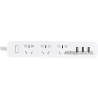 Удлинитель Xiaomi Mi Power Strip 3 (3 USB, белый, китайская версия)