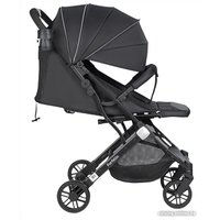 Коляска прогулочная «книга» Farfello Comfy Go Comfort CG-001 (черный)