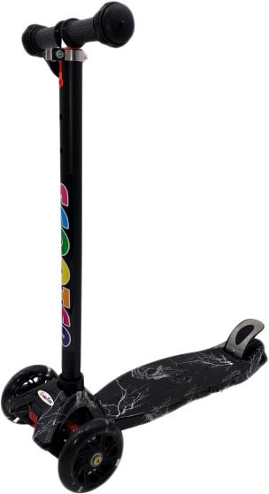 

Трехколесный самокат Scooter Maxi 036Z (черный/молния)