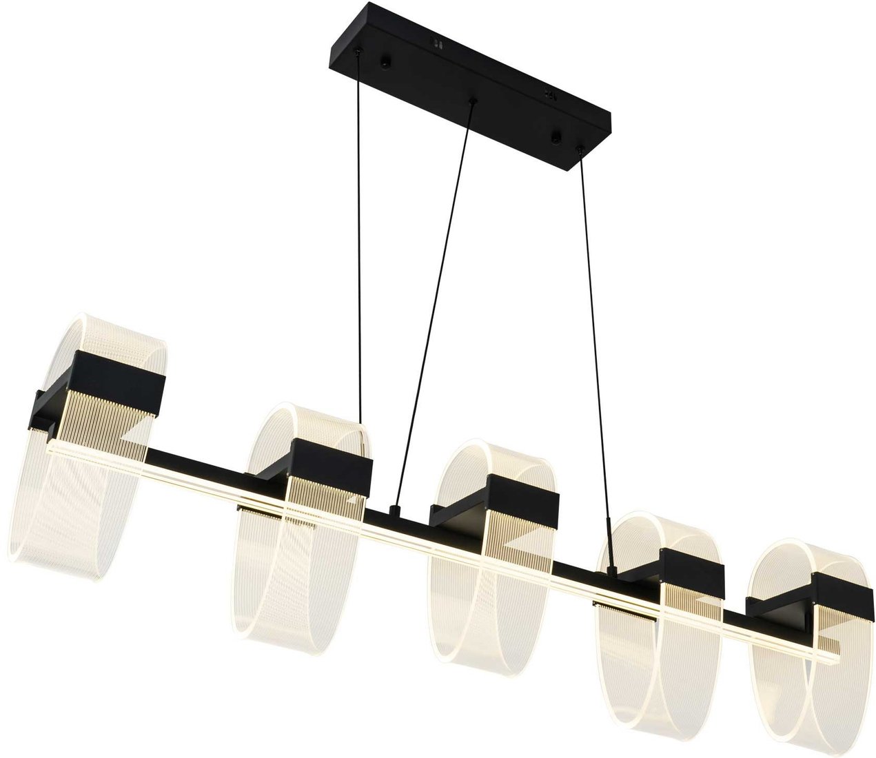 

Подвесная люстра LED4U L7708-1200 BK
