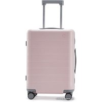 Чемодан-спиннер Ninetygo Manhattan Frame Luggage 20" (светло-розовый)