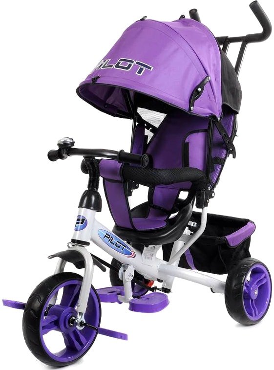 

Детский велосипед Trike Pilot PT3 2019 (фиолетовый)