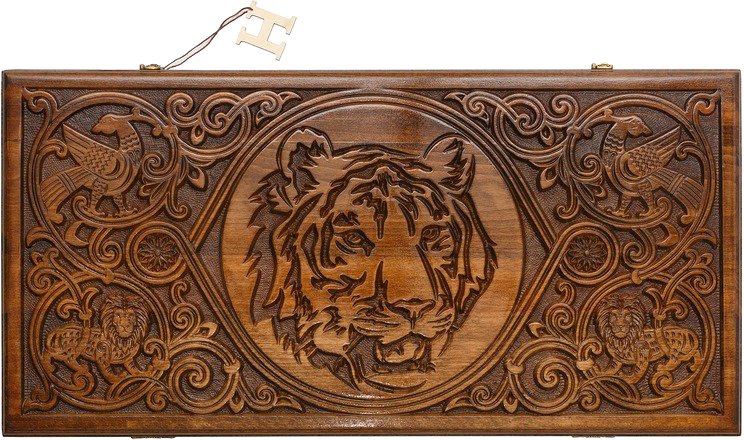 

Шашки/нарды Haleyan Тигр Люкс kh007