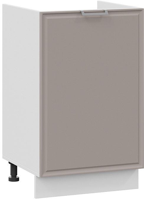 

Шкаф напольный Трия Белладжио 1Н5М (белый/софт капучино)