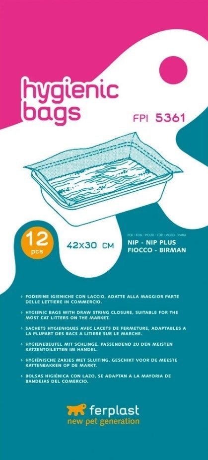 

Пакеты гигиенические Ferplast NIP Plus Birman 12 шт