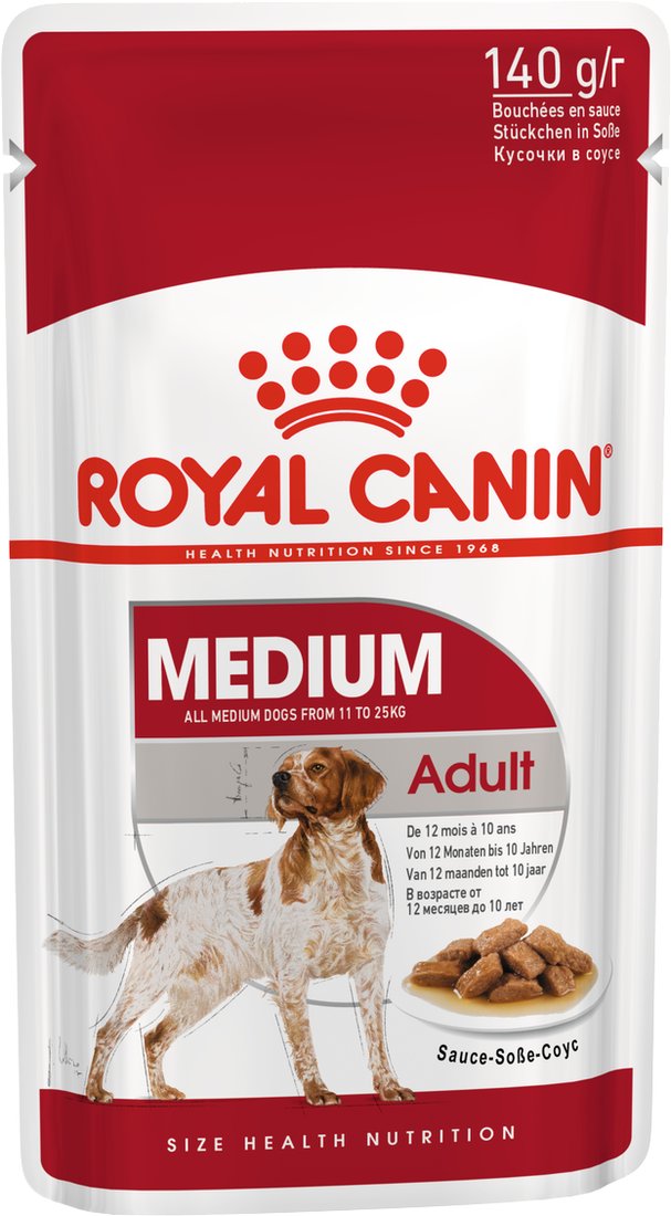 

Пресервы Royal Canin Medium Adult 0.14 кг