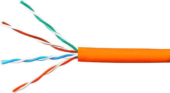 Кабель Cablexpert UPC-5051E-LSZH-4-CU (305 м, оранжевый)