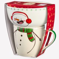 Набор сервировочный Lefard Снеговик 260-1066