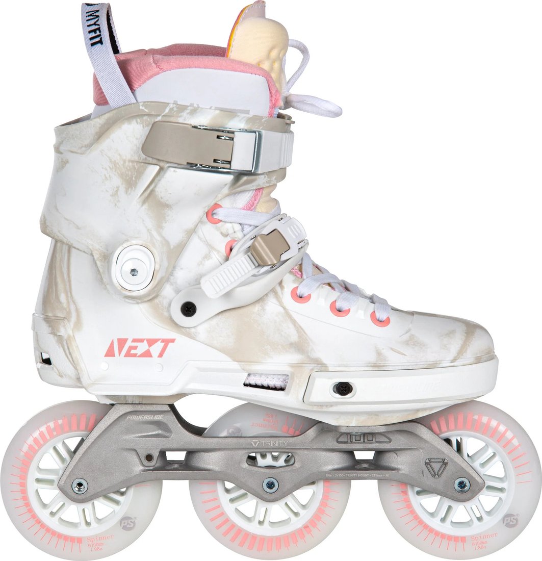 

Роликовые коньки Powerslide Next Marble Pink 100 908405 (р. 40-41)
