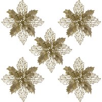 Елочная игрушка Золотая сказка Цветок с клипсой 592603 в Бресте