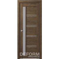 Межкомнатная дверь Юркас Deform D19 ДО 80x200 (дуб шале корица/мателюкс)