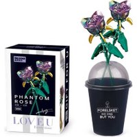 Конструктор Decool Роза в стакане 52034_MK