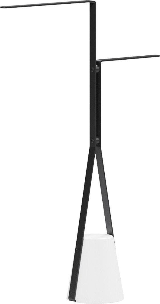 Держатель для полотенца Belux Осло ДП 50 (19, черный матовый)