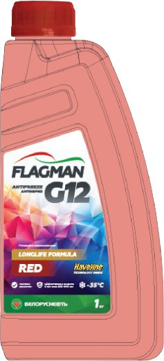 

Антифриз FLAGMAN G-12 минус 35 900мл