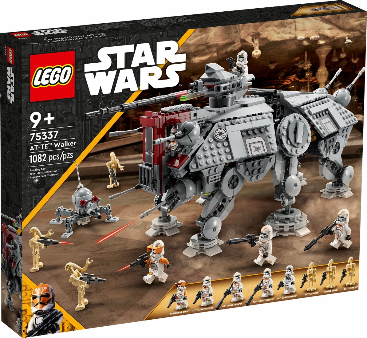 

Конструктор LEGO Star Wars 75337 Шагоход AT-TE