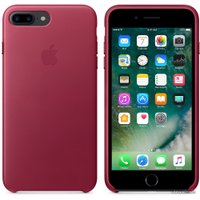 Чехол для телефона Apple Leather Case для iPhone 7 Plus Berry [MPVU2]