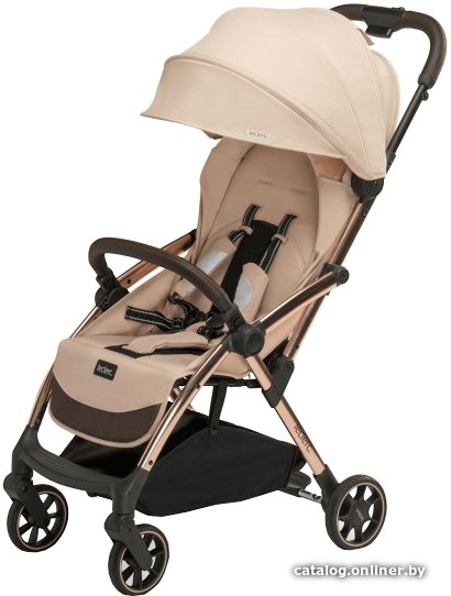 Коляска прогулочная «книга» Leclerc baby Influencer (sand chocolate)