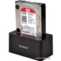 Бокс для накопителей 2.5" и 3.5" Orico 6619US3-BK