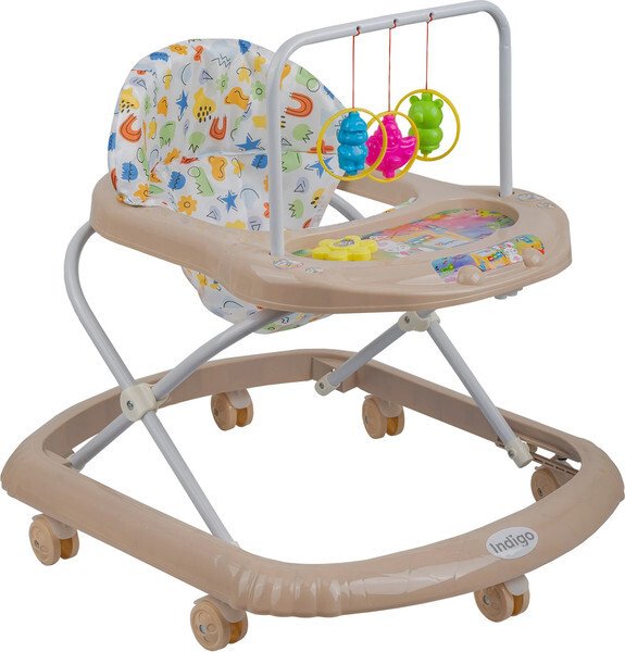 

Ходунки Indigo Карусельки (бежевый)