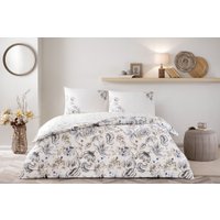 1.5-спальный комплект постельного белья TAC Norah TK 60305956 (V01-коричневый ранфорс)