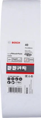 

Набор шлифлент Bosch X440 Best Wood and Paint 2608606080