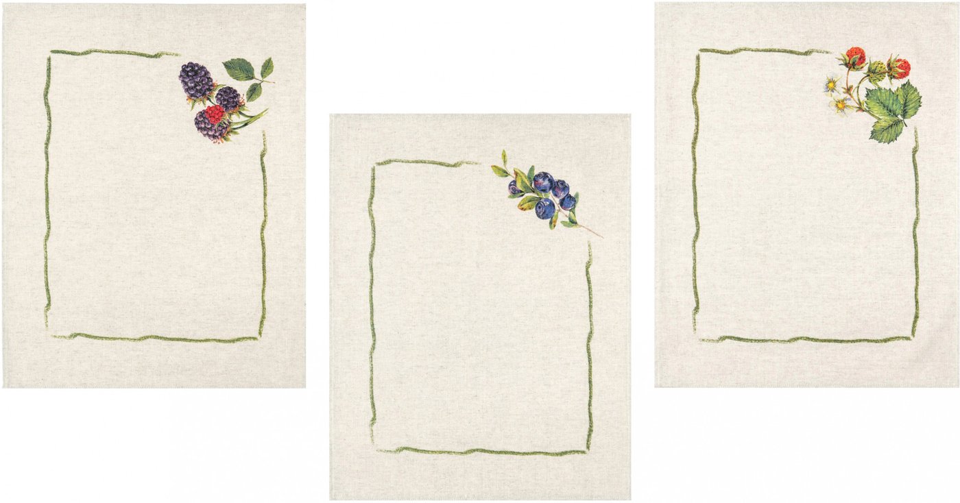 

Набор полотенец Беларускі лён 22С145-ШР+К/п.р/фкор 45x60 (3 шт, 1 379-Лесные ягоды-3/сорт 1)