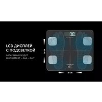 Напольные весы Polaris PWS 1894 IQ Home (черный)