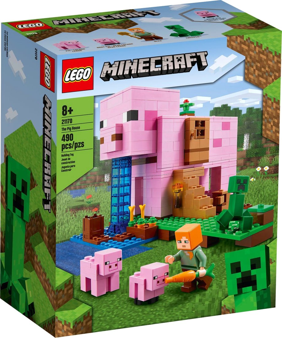 

Конструктор LEGO Minecraft 21170 Дом-свинья