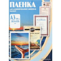 Пленка для ламинирования Office-Kit матовая A3 250 мкм 100 шт PLP303*426/250 m